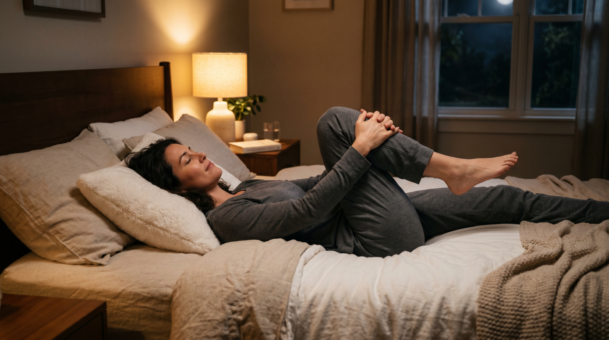 15-Minute Bedtime Stretch Routine to Reduce Lower Back Strain