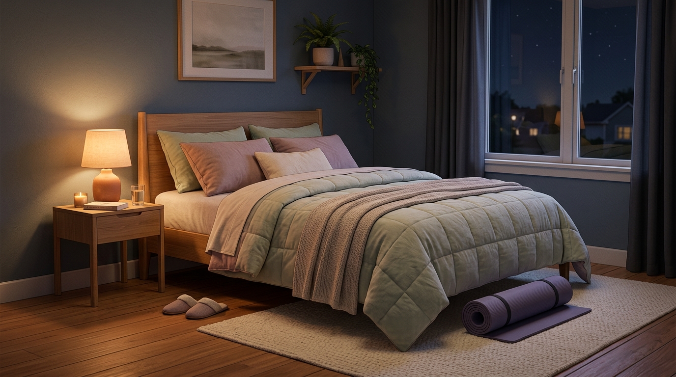 15-Minute Bedtime Stretch Routine to Calm Your Mind for Deep Sleep
