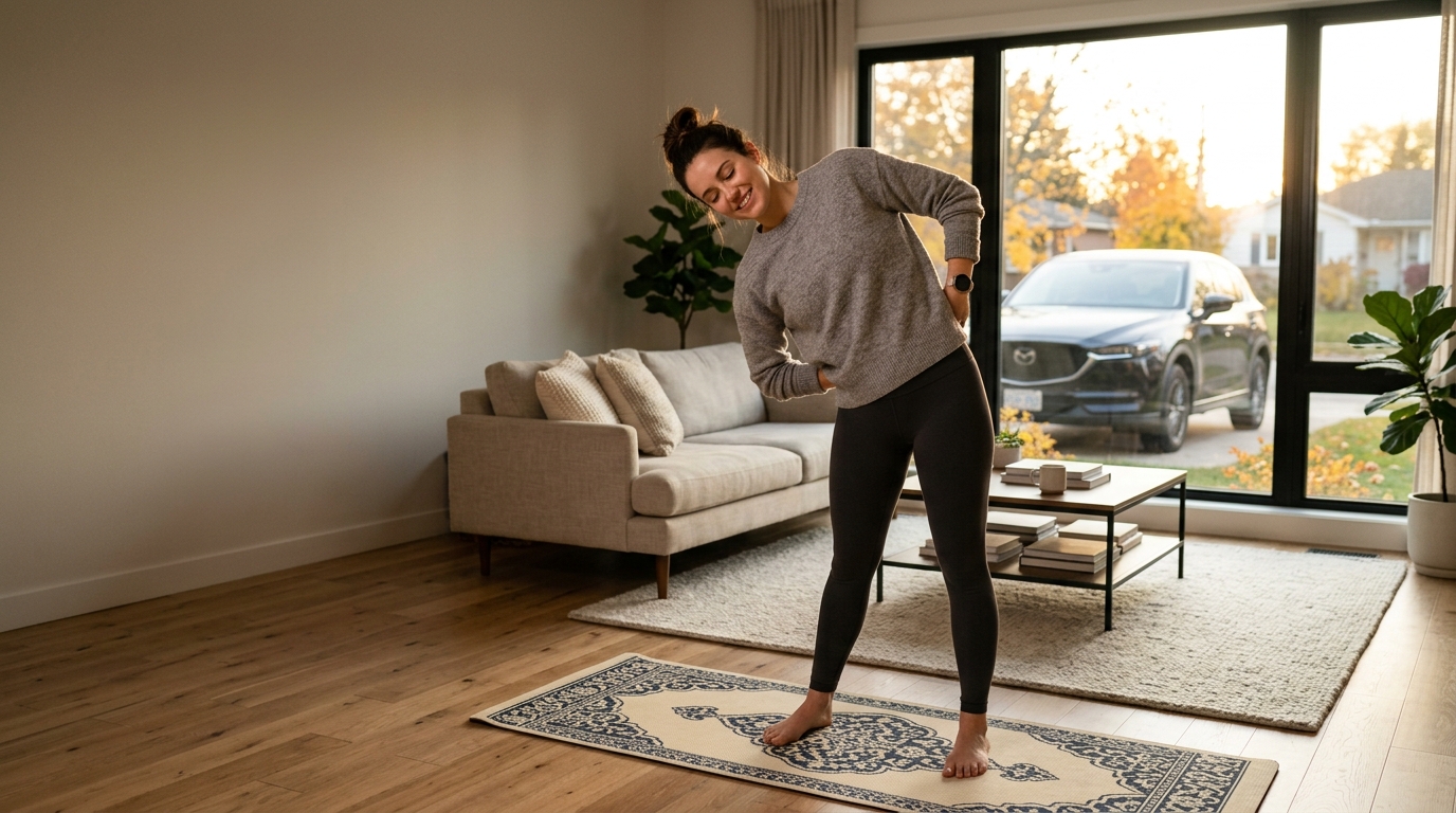 15-Minute Post-Driving Reset: Stretch Routine to Release Your Lower Back and Hips After a Long Drive